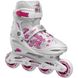 Дитячі ролики розсувні Roces Jokey Girl White/Pink 1