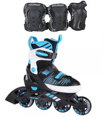 Купити Дитячі ролики з захистом Tempish Gokid Combo Black/Blue розсувні