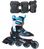 Купить Детские ролики с защитой Tempish Gokid Combo Black/Blue раздвижные